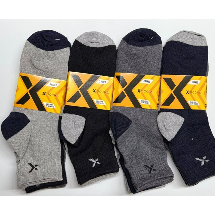 Kit Meia Cano Alto Masculina Algodão Premium Confortável Direto da Fábrica Kit 3, 6, 12 Pares em Oferta na Shopee