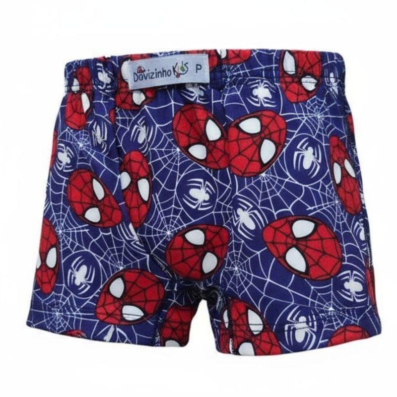 10 Cuecas Boxer Infantil Malha Fria Menino Estampada Confortável Não Desbota Elástico Resistente em Oferta na Shopee