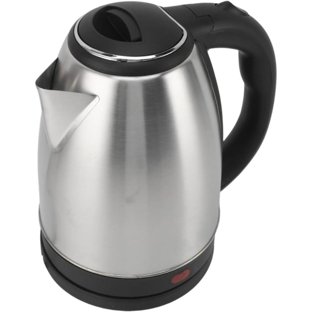 Chaleira Jarra Elétrica 110V 2 Litros 1000W Inox Prateada