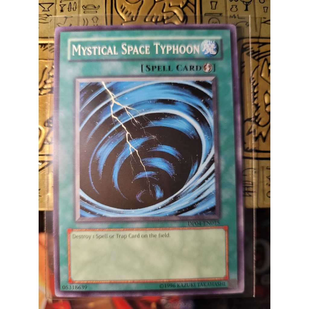 Escolha o Idioma - Mystical Space Typhoon - Tufão Espacial Místico - Raridade COMUM - Yugioh! Original Konami