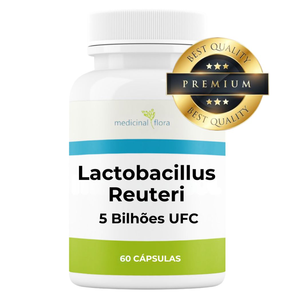 Lactobacillus Reuteri 5 Bilhões UFC - 60 Cápsulas em Oferta na Shopee