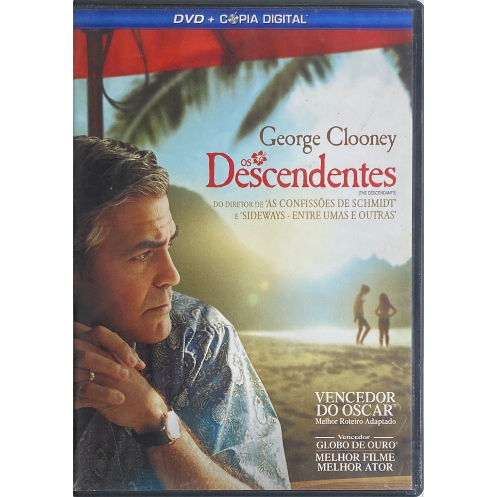 DVD - Os Descendentes - George Clooney - Original