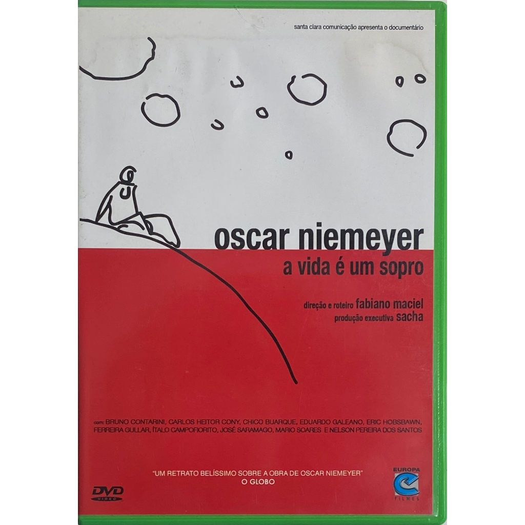Documentário Oscar Niemeyer - A Vida é um Sopro - DVD Original