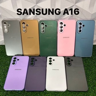 CAPA CASE CAPINHA PREMIUM P/SANSUNG A16 4g/5g INTERIOR AVELUDADO AG-GLASS PHONE CASE em Oferta na Shopee