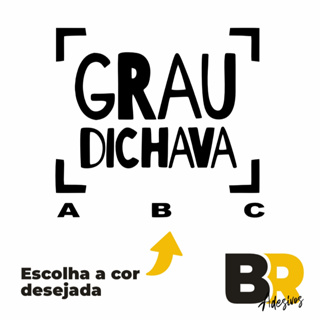 Adesivo Grau Dichava ABC Original Tanque - Moto - Carro Bicicleta Br Adesivos em Oferta na Shopee
