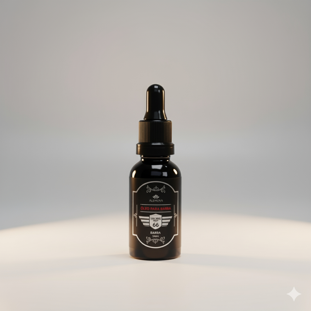 Óleo para Barba For Men Alkmena 30ml - Embalagem econômica
