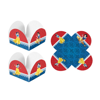 Forminhas 4 Pétalas Branca de Neve Festas Aniversários em Oferta na Shopee