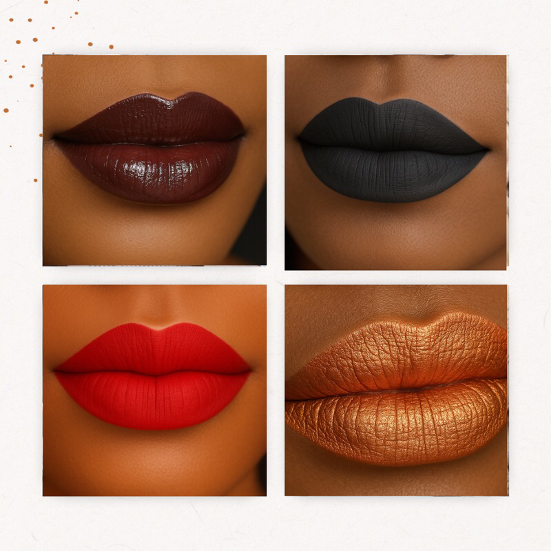 BATOM LÍQUIDO NEGRA ROSA CORES VIBRANTES em Oferta na Shopee