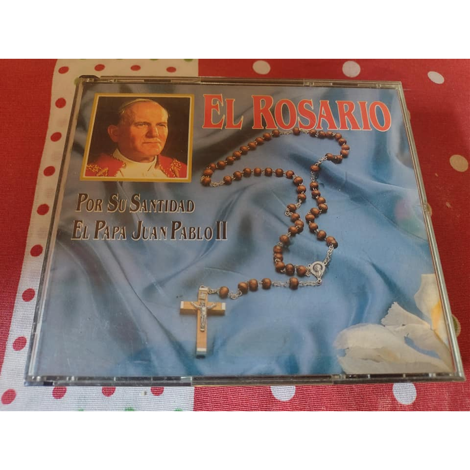 O Rosário Por Sua Santidade Papa João Paulo II - Cd Box Duplo 1995