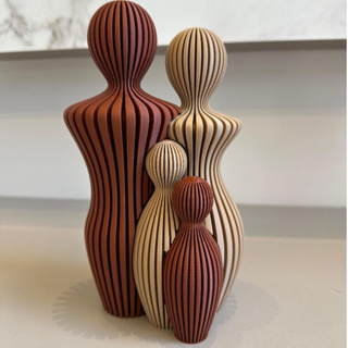 Escultura Família Unida Tamanho 18 cm – Decoração Moderna para sua Casa em Oferta na Shopee