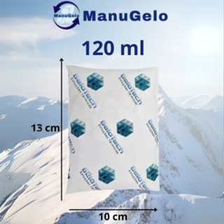 Kit gelo em gel flexível bolsa reutilizável 120 ml placa gelox cooler transporte remédio em Oferta na Shopee