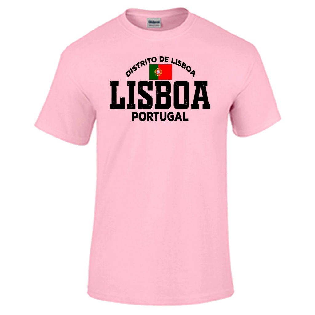 Camiseta infantil adulto plus size Lisboa Portugal Europa
