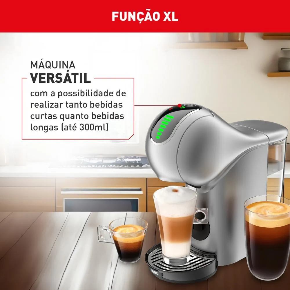 Cafeteira Nescafé Dolce Gusto Genio S Touch Dgs4 Prata - 110V