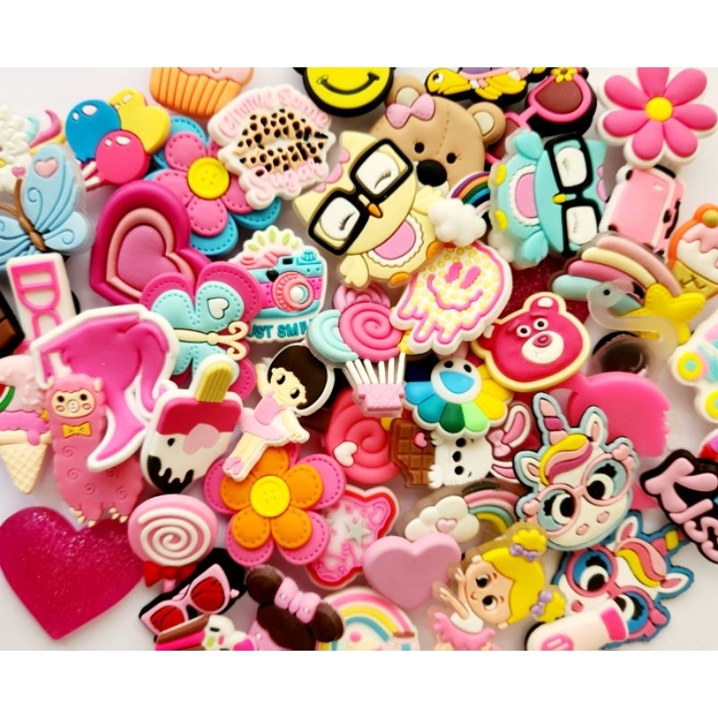 kit 3 pins para babuche Rosa Meninas Lilás Fofos Pink em Oferta na Shopee