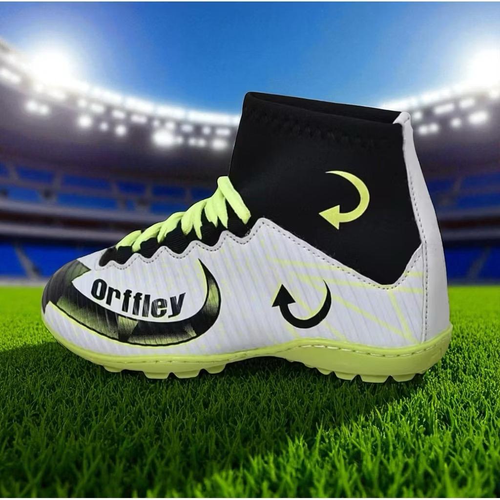 Chuteira para pequenos craques 26 ao 33 Masculina  Infantil  Crianças ,Orffley society Campo Salao Costurada Maçia level