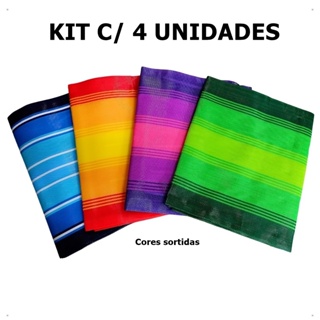 Kit 4 Refil Para Cadeira de Praia CORES SORTIDAS em Oferta na Shopee