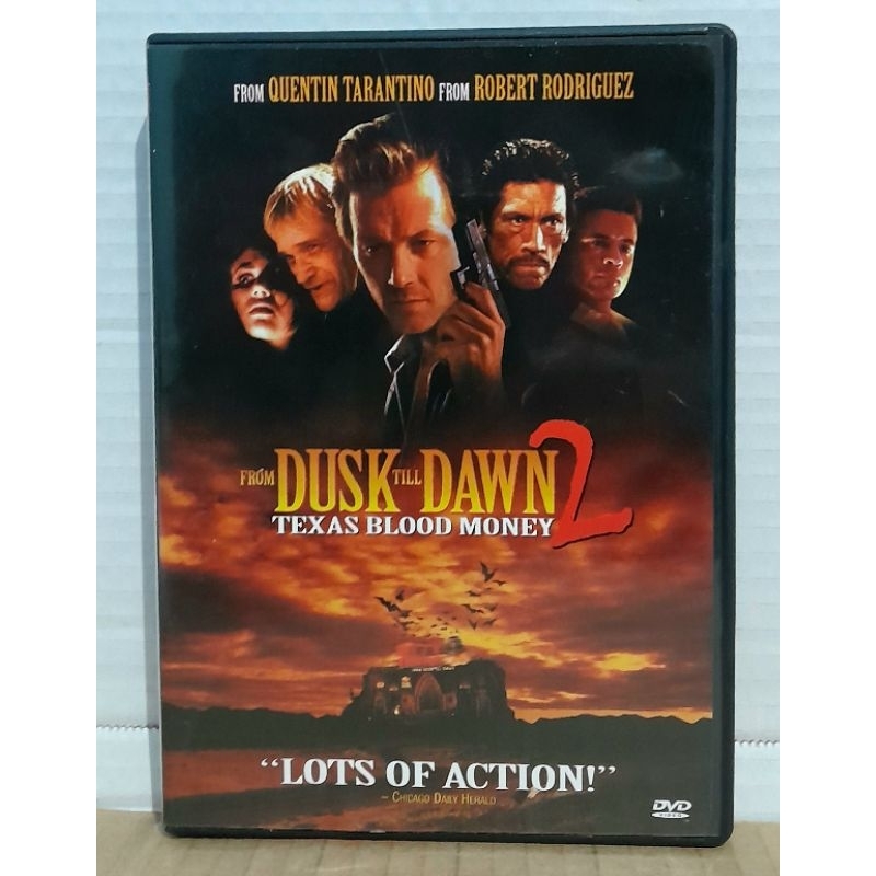 Dvd From Dusk Till Dawn 2 - Texas Blood Money - Um Drink no Inferno 2 - Texas Sangrento (Importado) Original Usado