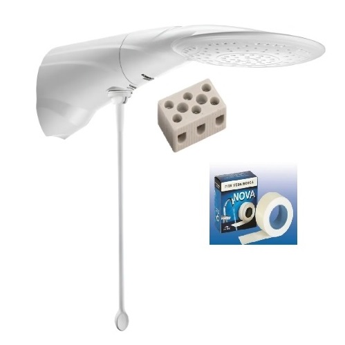 Ducha Lorenzeti Turbo (pressurizador) Advanced 220v 7500w MULTI TEMPERATURAS