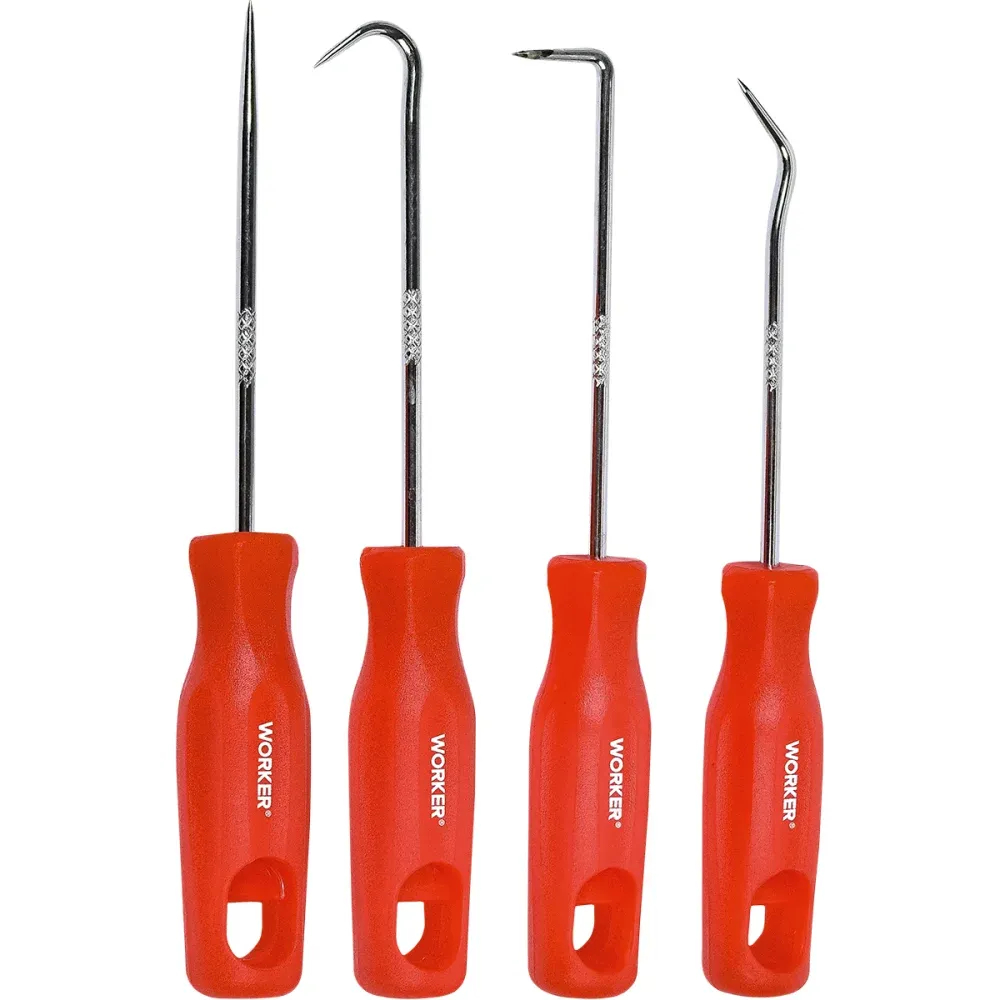 Kit Jogo Pegadores Cravadores Extratores - Gancho De Mola Para Pequenas Peças - Profissional