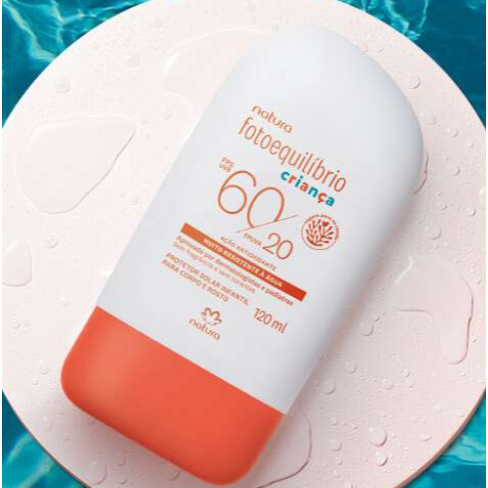 Loção Protetora Criança FPS 60 FPUVA 20 Fotoequilíbrio