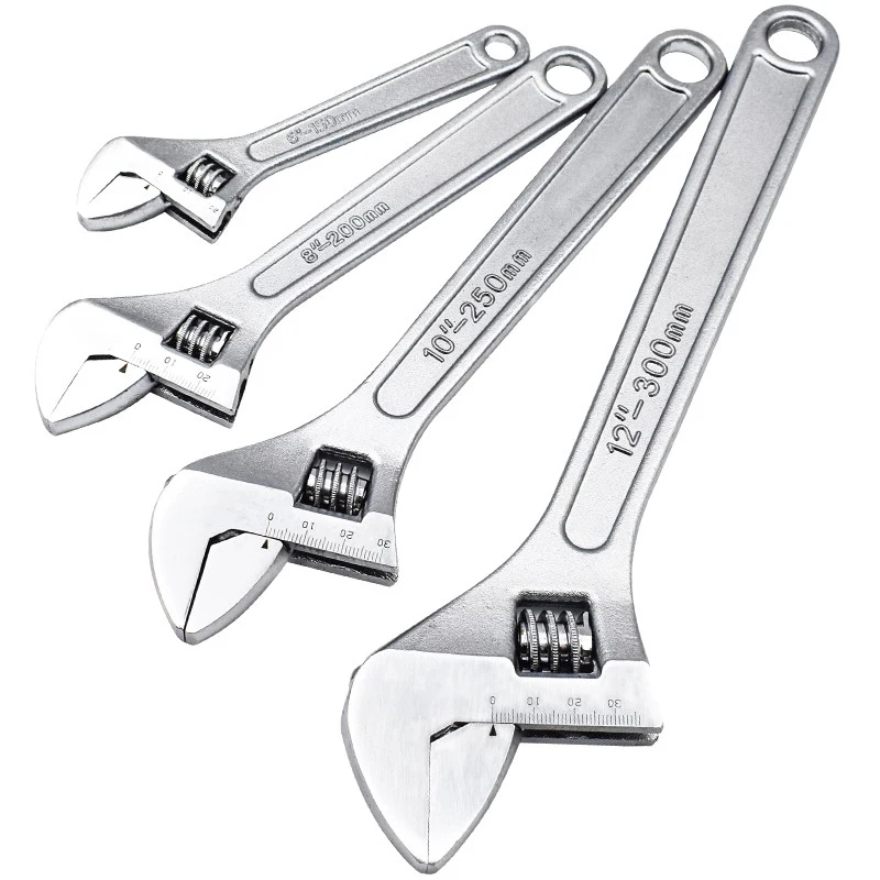 Chave Inglesa Profissional 8/10/12 Polegadas – Aço Universal 200mm