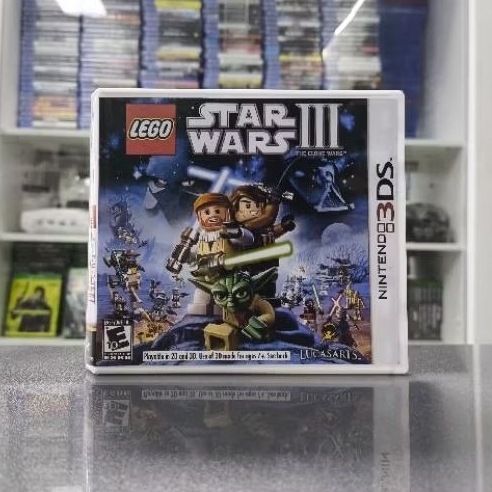 Lego Star Wars 3 - Nintendo 3DS (Capa Refeita)