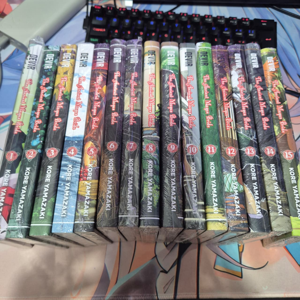The ancient Magus Bride volumes 1 ao 15 - Editora devir
