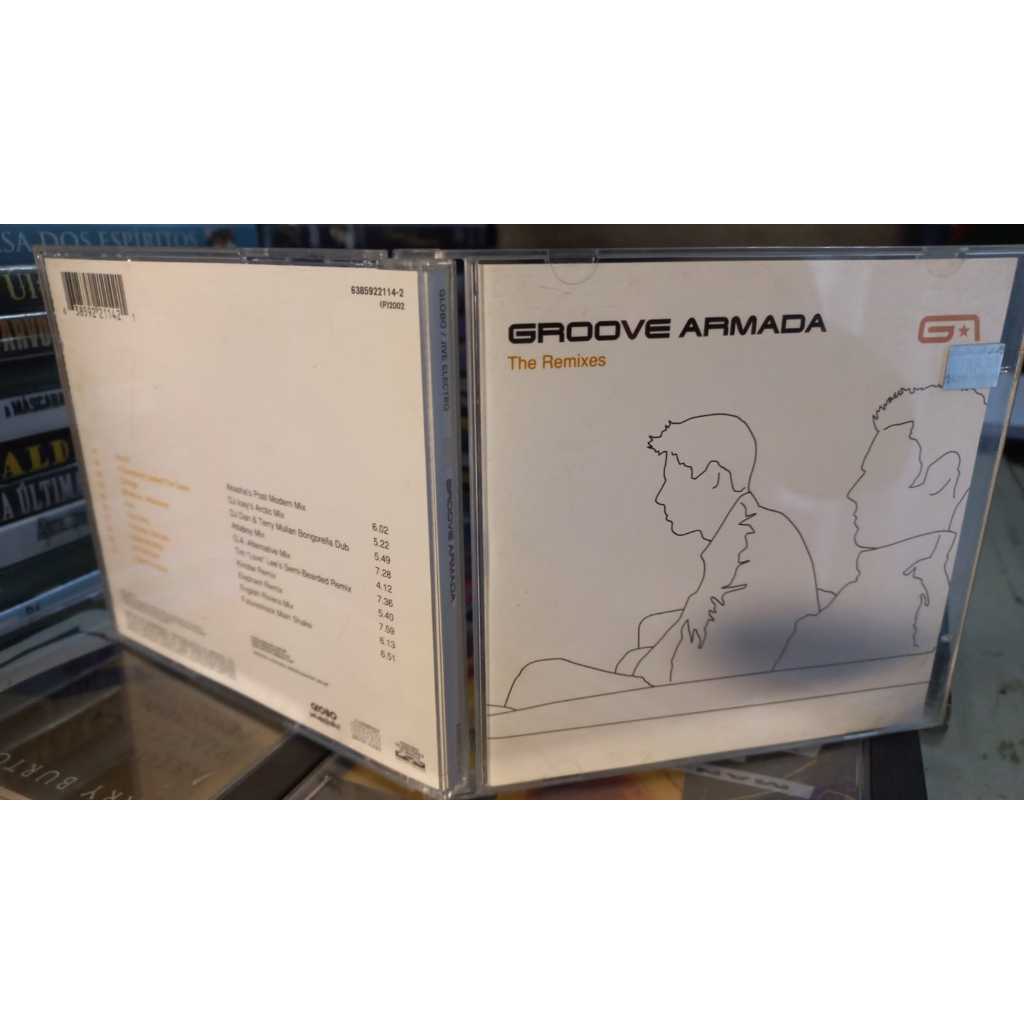 CD GROOVE ARMADA - THE REMIXES ( GLOBO ) 1999 ( Novo Excelente) Dj Dan terry Icey's elephant akanshas attaboy riviera