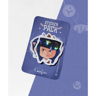 Pack de Adesivos Coraline - Holográfico em Oferta na Shopee