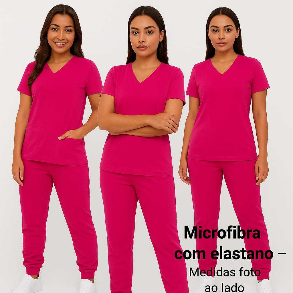 Pijama Hospitalar Cirúrgico Scrub Feminino Acinturado Varias Cores Tamanhos