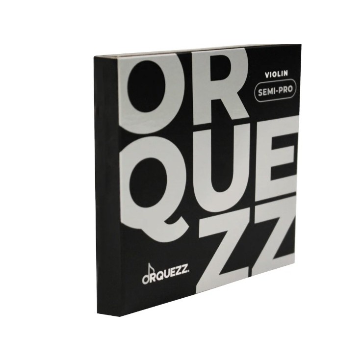 Encordoamento Orquezz Semi PRO - Violino 4/4 - Jogo de Cordas completo + Corda Mi Reserva - Original
