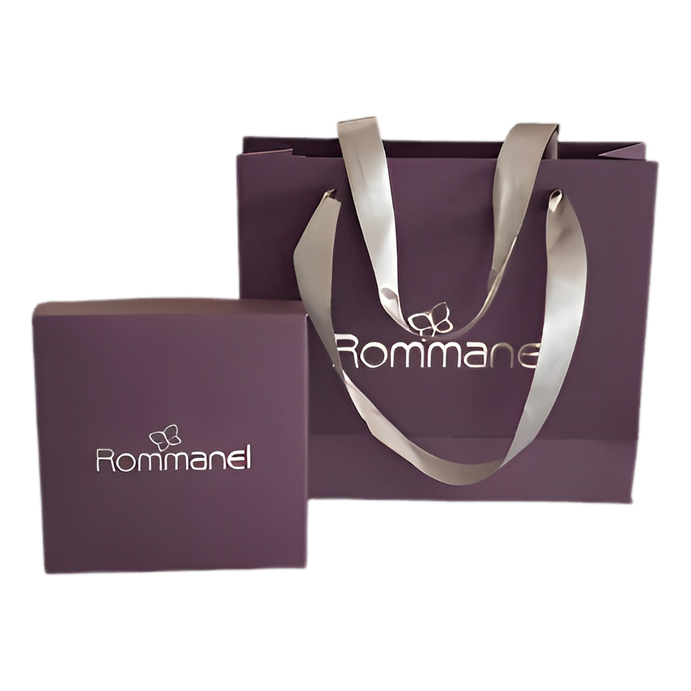 Kit De Caixa E Sacola Lilás Embalagem Para Presente Rommanel Caixinha Média em Oferta na Shopee