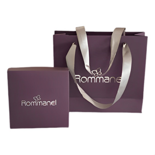 Kit De Caixa E Sacola Lilás Embalagem Para Presente Rommanel Caixinha Média em Oferta na Shopee