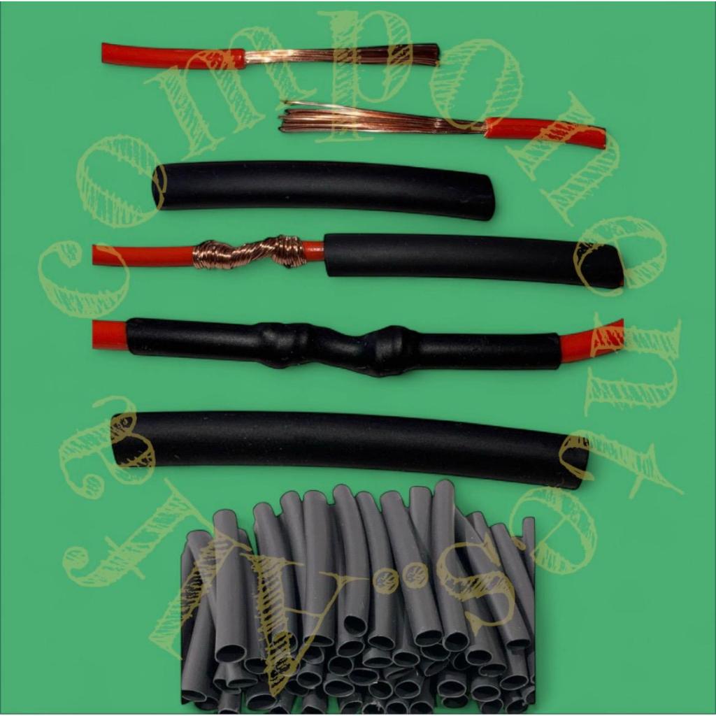 Espaguete Tubo Termo retrátil 20 Peças Cortado escolha a medida em Oferta na Shopee