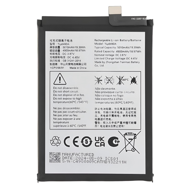 TLP049DA BATERIA Flex Tlp049da Para Alcatel Tcl 50 Xl T702w