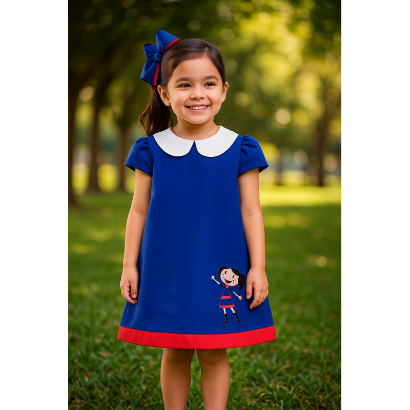 🌙 Vestido Infantil da Luna – Moda Kids Confortável e Encantadora 🌙 em Oferta na Shopee