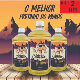 kit 2 unidades Pretinho Baba de Camelo oficial de 1litro. Produto original e envio imediato! em Oferta na Shopee