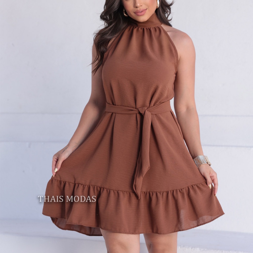 Vestido Curto de Gola na Black Friday 2025 | BuscaProdutos