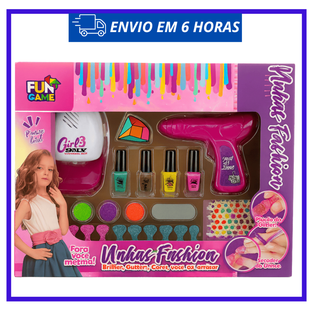 Brinquedos de Salão de Unhas: Onde Comprar | BuscaProdutos