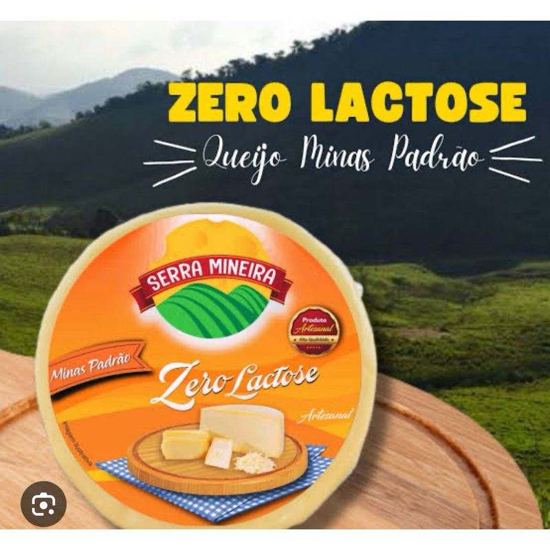 Queio Minas Zero Lactose Serra Mineira 450g
