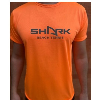 Camiseta Esportiva Masculina Feminina SHARK  para Padel e Beach Tennis dry fit com proteção atividades físicas VERÃO UV.