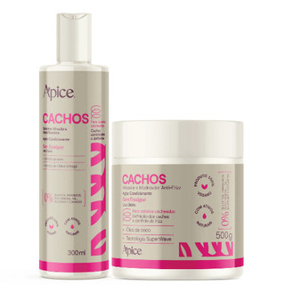 Kit Apse Cachos  Ativador Cachos e Gelatina Umidificadora - 2 Itens