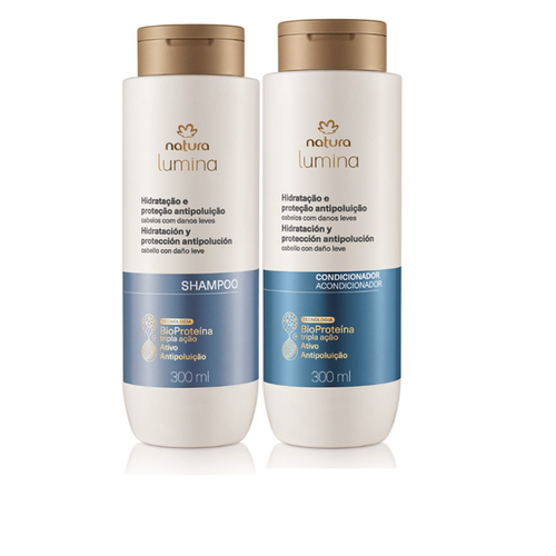 Natura Kit Lumina Shampoo e Condicionador Hidratação e Proteção Antipoluição (2 produtos)
