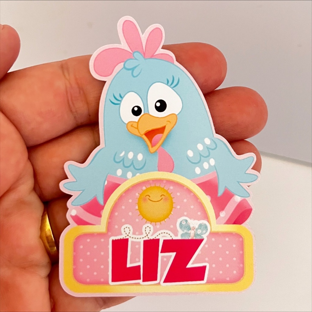 Aplique Tubete Personalizado Diversos Temas | Lembrancinha Festa Infantil | Fazemos Todos os Temas