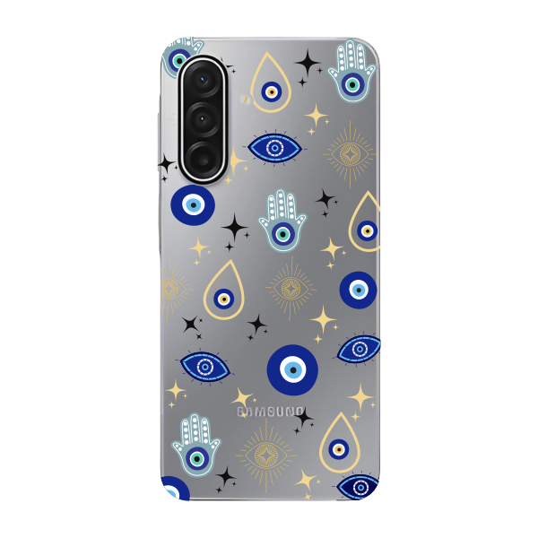 Capinha para Samsung A17 Anti Impacto Personalizada - Olho Grego com funto transparente