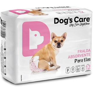 Kit Fralda Higiênica Descartável Para Cachorro Fêmea P Kit 12 unidades em Oferta na Shopee