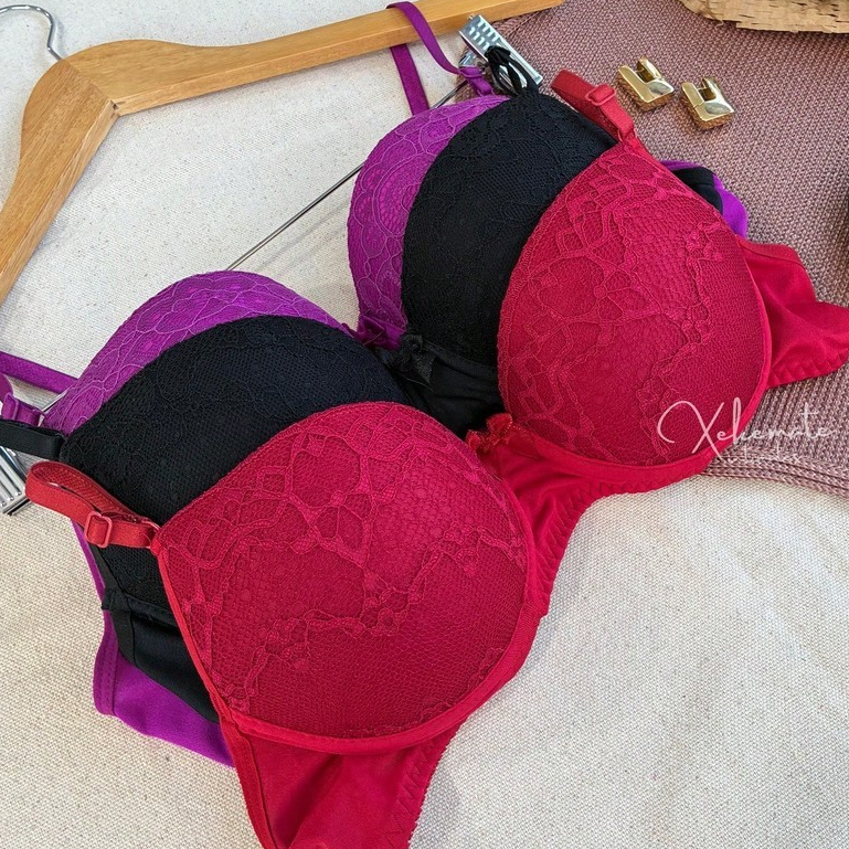 Kit 3 Sutia de Bojo com Renda Soutien Básico Dia a Dia Sutian Confortável Moda Feminina em Oferta na Shopee