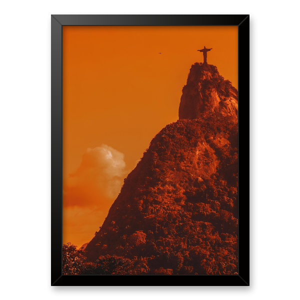 Quadro Cristo Redentor Rio De Janeiro Cidades Paisagem