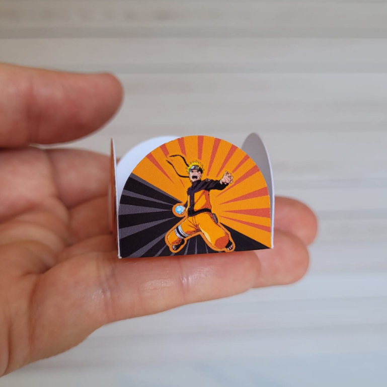 Forminhas Personalizadas para docinhos / NARUTO 01 / Elegância para Sua Mesa