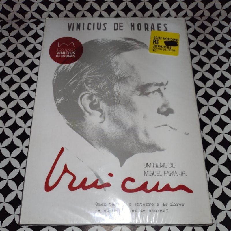 Vinícius de Moraes Documentário DVD (Novo/Lacrado - Ed. AMZ 2012)